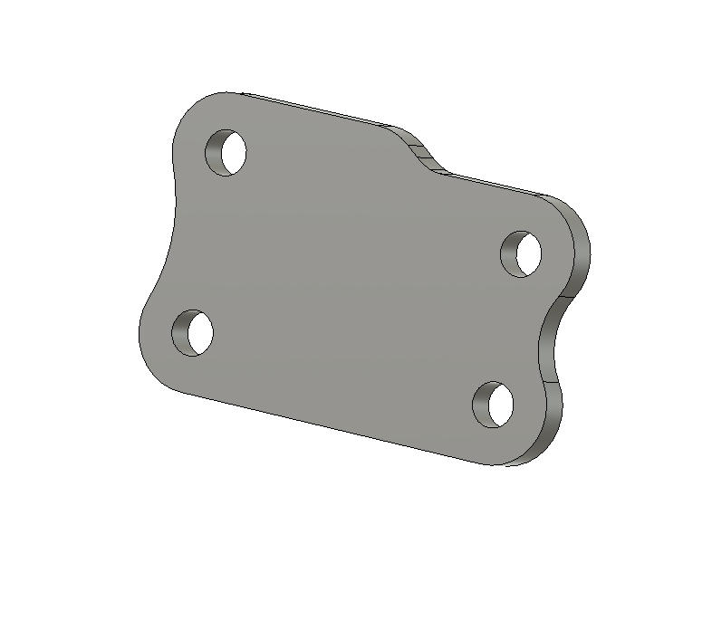 Nissan Patrol Steering Box Spacer Plate